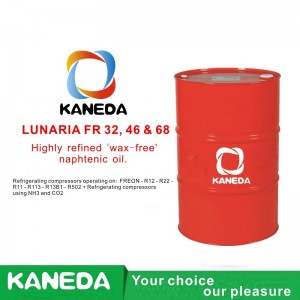 KANEDA LUNARIA FR 32, 46 \u0026 68 Óleo naftênico altamente refinado 'sem cera'.